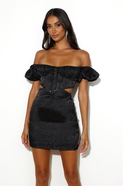 Magic In Mini Dress Black