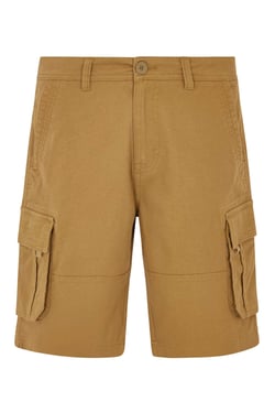 Weird Fish Rigney Cargo Shorts Dark Tan Size 36