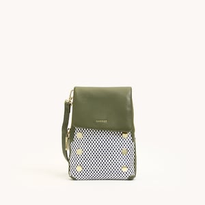 Hammitt VIP Mobile Meadow Weave Gold