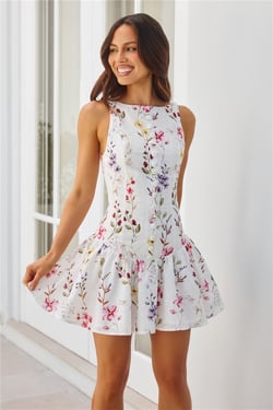 Love And Luxury Mini Dress Print