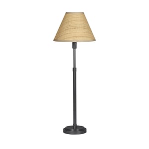 Polly Blackened Brass Buffet Lamp