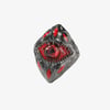Dark Style Red Eye Copper Ring - Red / 10