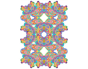 Butterfly Botanica - Vine Puzzle Cut