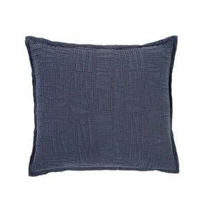 Harbour Navy Cotton Euro Sham