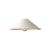 Smaller Cookie shade in stone with copper interior