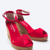 Aiguafreda Canvas Espadrille Sandal Wedges