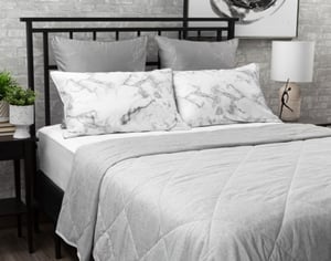 QE Home Cool Touch Blanket in Grey, King