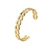Petal Link Open Cuff Bracelet