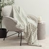QE Home Mini Bubble Throw in Sage, Geometric, Green