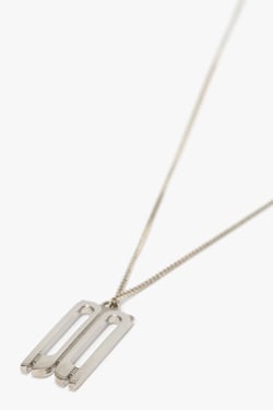 Victoria Beckham Dorian Necklace In Silver - ONE SIZE - Womens
