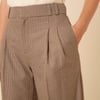 Brown Heritage Check Tailored Trousers