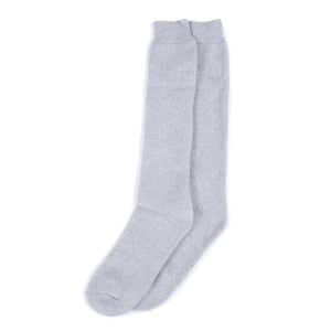 Barbour Womens Wellington Knee Socks Light Grey