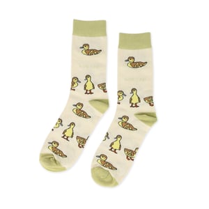 Save the Ducklings Bamboo Socks | UK Adult 7-11