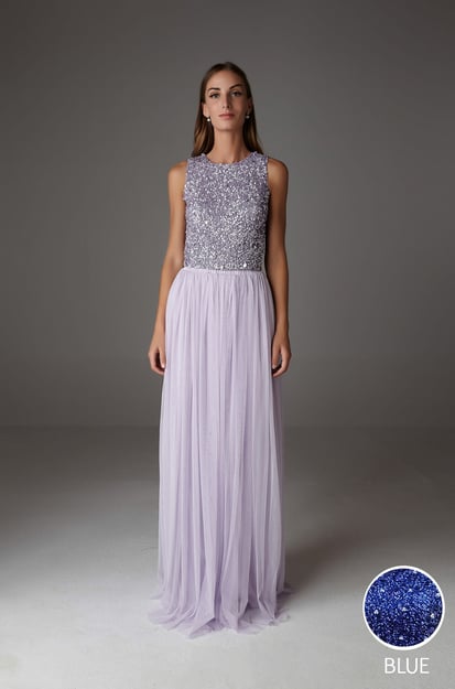 CLARA TOP BLUE