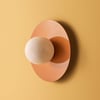 Leela wall light in orange
