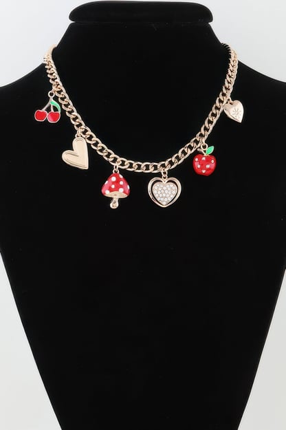 LITTLE ITALY Sweet Charms Chain Necklace: NYFW BYMANYC ® New York