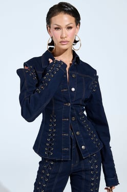AKIRA Thats On Me Button Down Top | Size XL