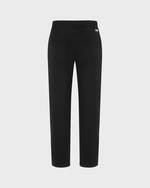 Vilebrequin - Men Elastic Waist Cotton Satin Pants Solid - Pant - Paulo - Black - Size XXL