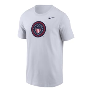 Unisex Nike USA 1986 Retro Crest White Tee / M