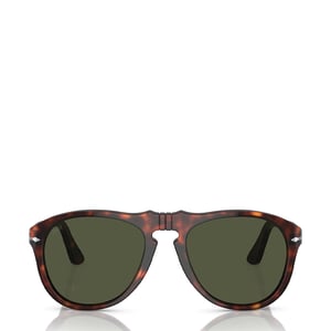 Persol 0PO0649 24/31 54 Sunglasses Crystal Havana / Green