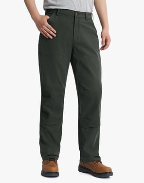 Men's Cotton Multi-Pocket Work Pants