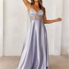 Enchanted Moon Maxi Dress Silver