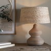 nkuku Dalat Ceramic Table Lamp Base | Lamps | One Size | Natural