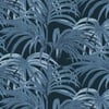 PALMERAL Wallpaper - Midnight and Azure