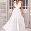 Moonlight Dance Maxi Dress White