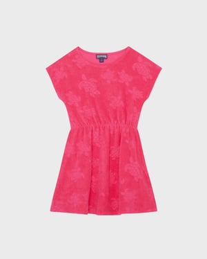 Vilebrequin - Girls Terry Dress - Dress - Golden - Pink - Size 10