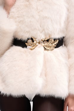 AKIRA Exquisite Taste Stretch Belt | Black