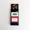 Candied ginger & dark chocolate bar