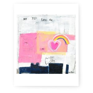 See Love Mini Art Print