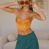 Shining Chandelier Crop Yellow