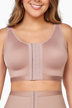 Post Surgical Bra BRAEEZ - Cocoa / 2XL