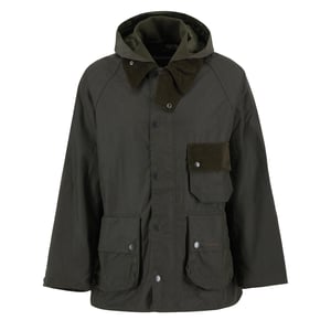 Barbour Modified Solway Waxed Jacket Olive