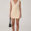 Agnes Mini Dress (Oat) - US 8