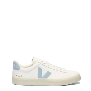 Veja Womens Campo Leather White Steel