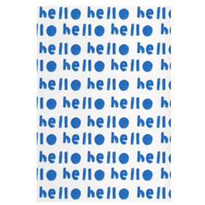 Oh Hi Wallpaper - Indigo