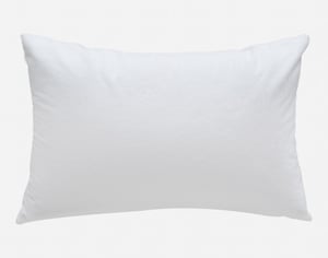 QE Home SureRest Waterproof Pillow Protectors (Set of 2), OEKO-TEX® Certified, White, Standard