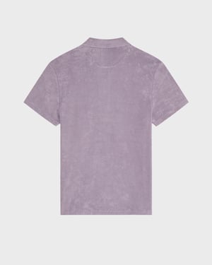 Vilebrequin - Men Terry Polo Shirt Solid - Polo - Phoenix - Purple - Size XXXL