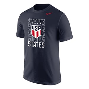 Men's Nike USWNT Repeat States Navy Tee / 2X