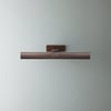Regular Seurat rechargeable picture light in bronze