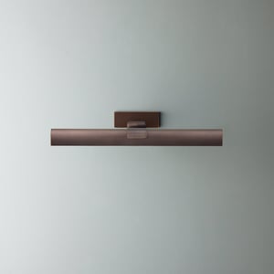 Regular Seurat rechargeable picture light in bronze
