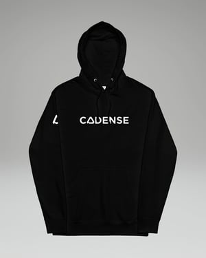 Peak Midweight Women's Hoodie - Midnight Black / XL