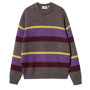Carhartt WIP Merton Sweater Sundling Stripe Aura