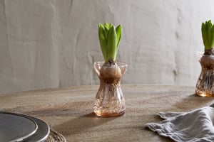 nkuku Enir Hyacinth Vase | Decorative Accessories | One Size | Dusty Terracotta