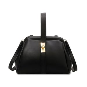 Jeulia Vintage Portable Bag Mini Doctor Bag Genuine Leather Handbag