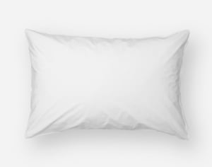 QE Home Prima Pillow Protector (Set of 2), OEKO-TEX® Certified, White, Standard