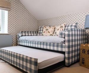 Posie Standard Bed in Blue - USA Bed Only